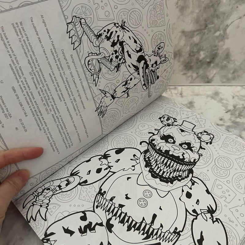 Five Nights at Freddy's Official Coloring Book: an AFK Book