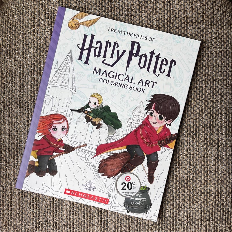 Harry Potter Magical Art Coloring Book