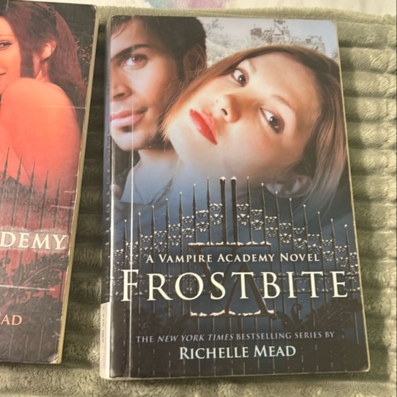 Vampire Academy BOOKS 1-3. Frostbite and Shadow Kiss