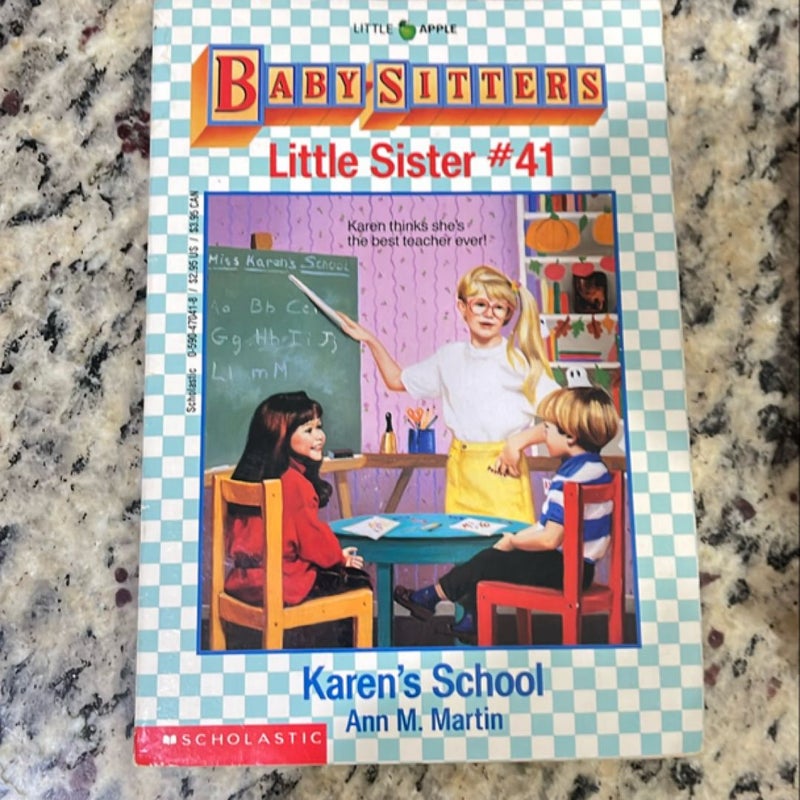 Babysitter little sister bundle of eight books