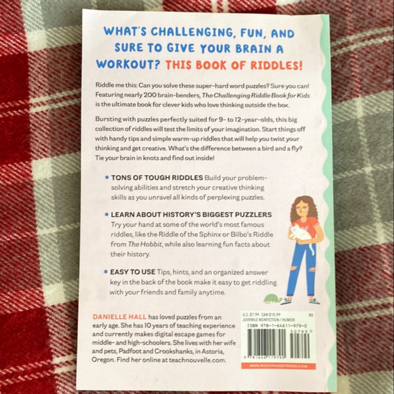 The Challenging Riddle Book for Kids