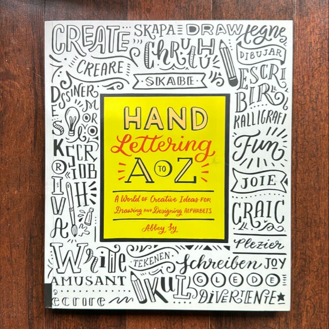 Hand Lettering a to Z