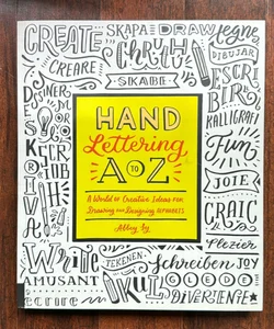 Hand Lettering a to Z