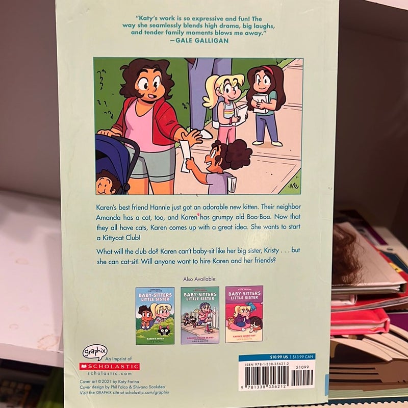 Karen's Kittycat Club (Baby-Sitters Little Sister Graphic Novel #4)