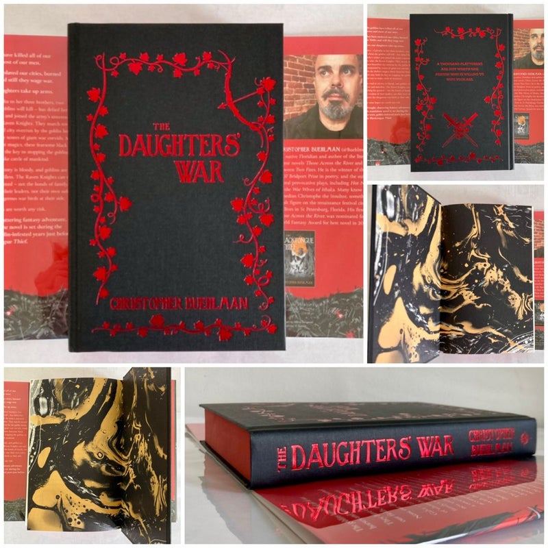 The Blacktongue Thief & The Daughter’s War BROKEN BINDING SIGNED #157 SOLD OUT