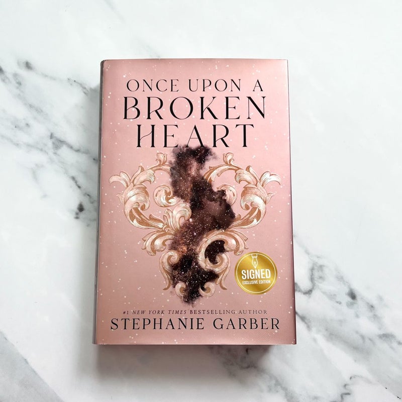 Once Upon a Broken shops Heart Signed By Stephanie Garber