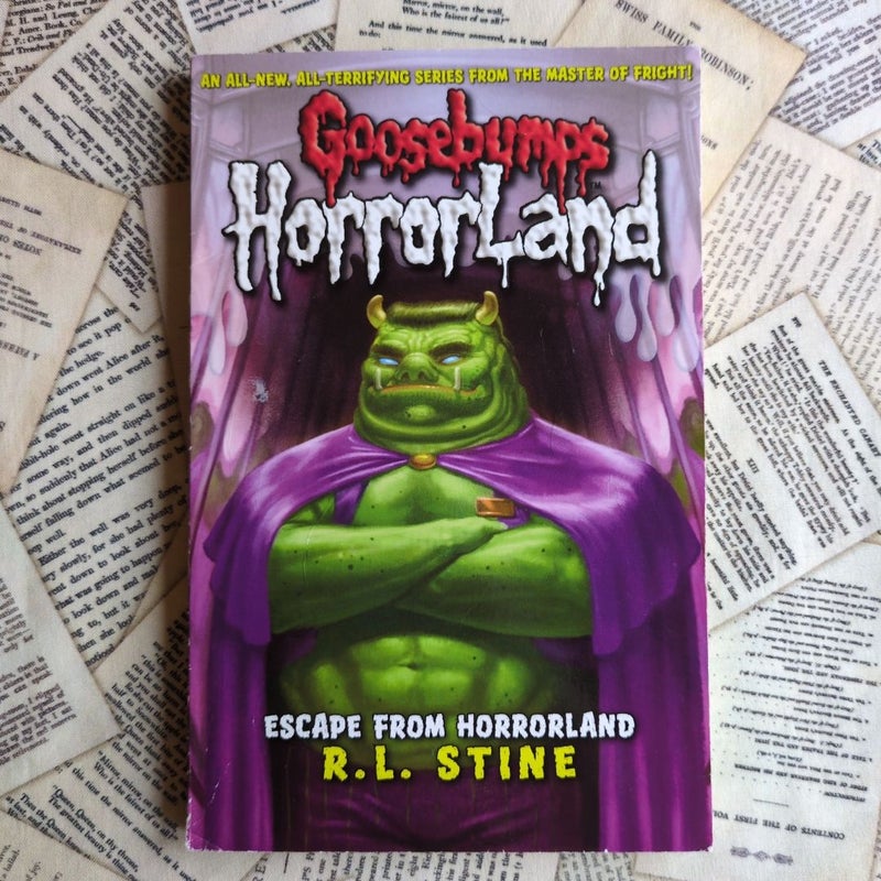 *UK Edition* Goosebumps Horrorland #11: Escape from HorrorLand