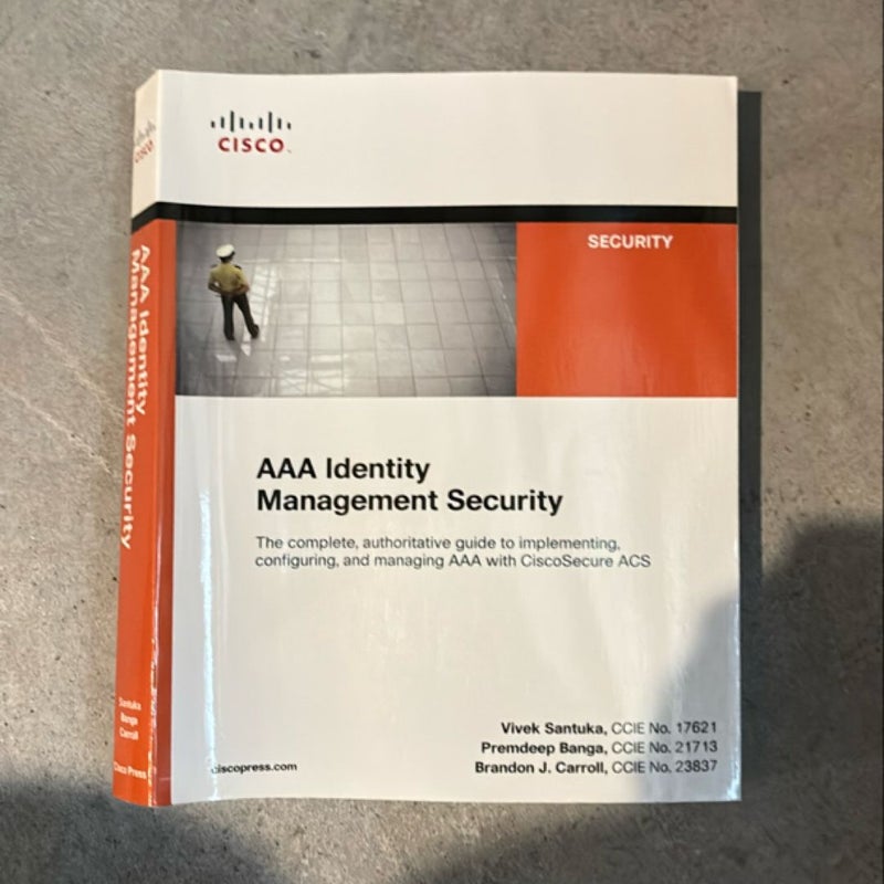 AAA identity management security