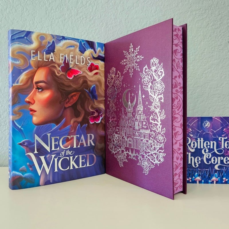 Nectar Of The Wicked SIGNED by Ella Fields Fairyloot Special Edition Romantasy