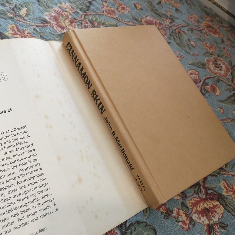 Cinnamon Skin --  Book Club Edition 1982