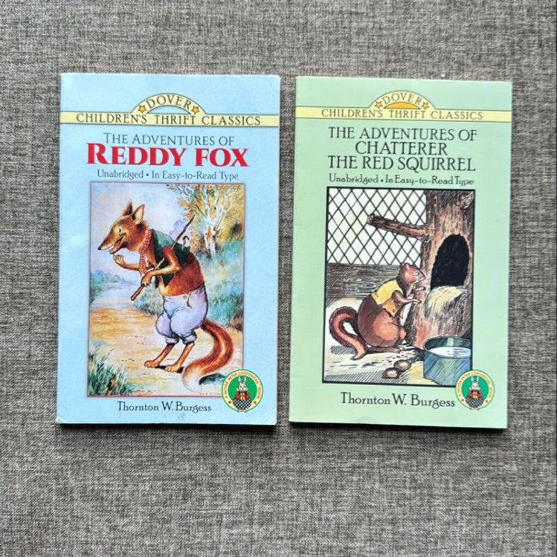 The Adventures of Reddy Fox & The Adventures of Chatterer the Red Squirrel