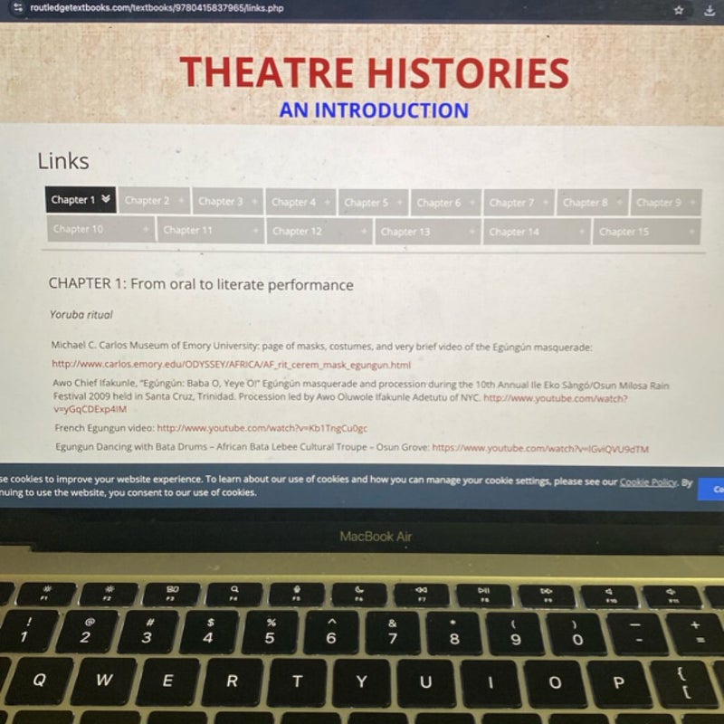 Theatre Histories Third edition