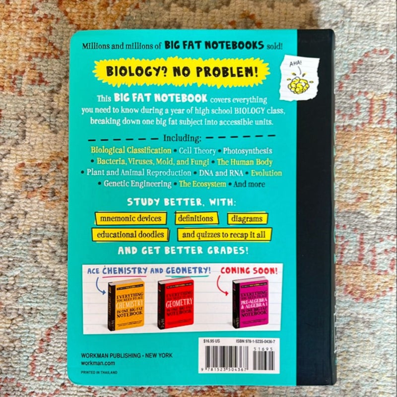 Everything You Need to Ace Biology in One Big Fat Notebook