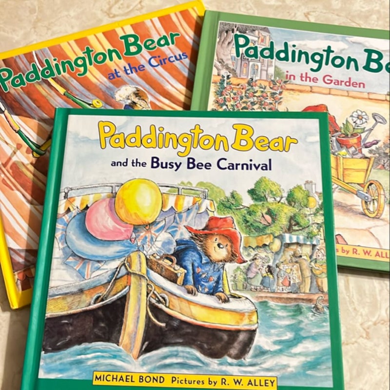 Paddington picture book bundle of 3