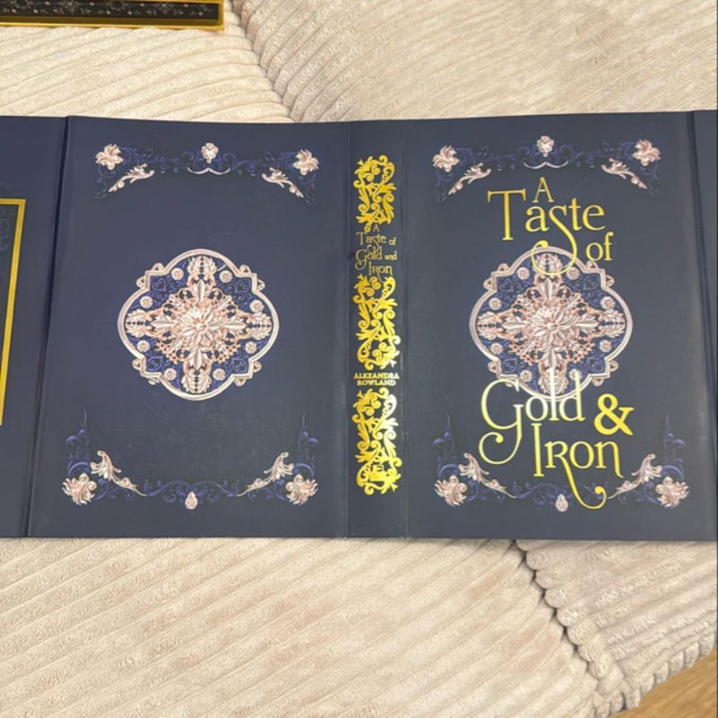 A Taste of Gold and Iron Bookish Box Special Edition