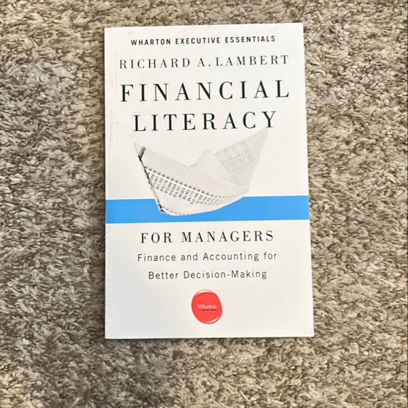 Financial Literacy for Managers