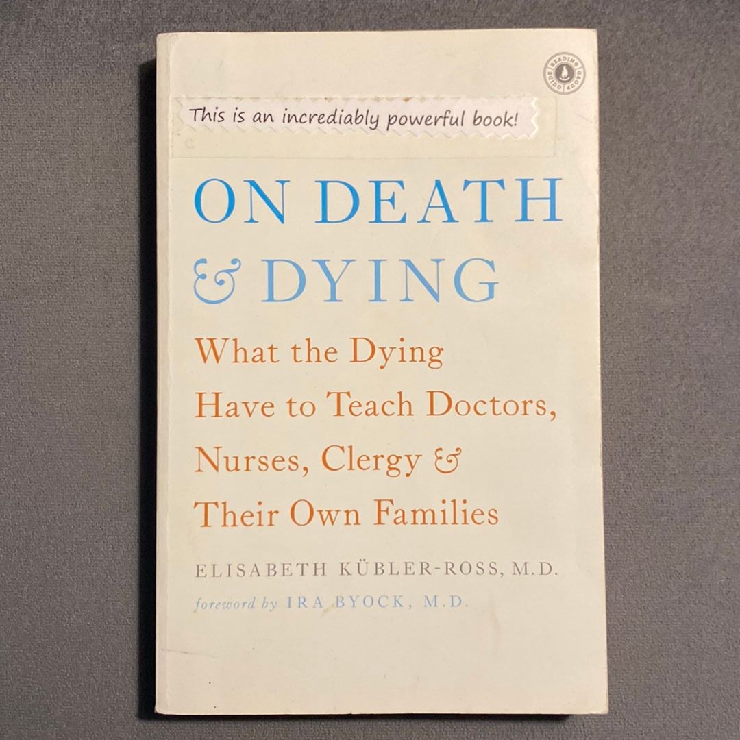 On Death and Dying