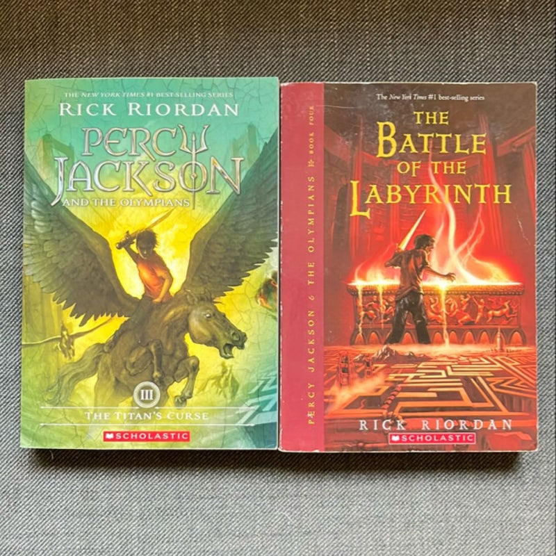 Percy Jackson and the Olympians, Books 1-5