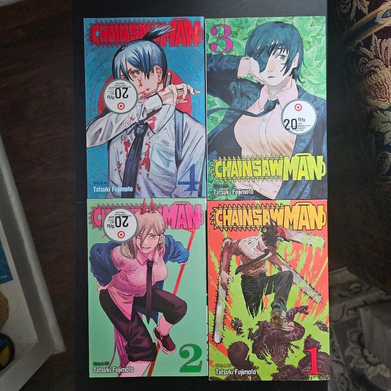 Chainsaw Man Vols 1-4 