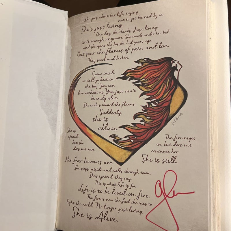 Love Warrior SIGNED First Edition