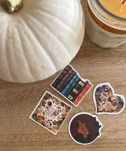Fall Bookish Sticker Bundle