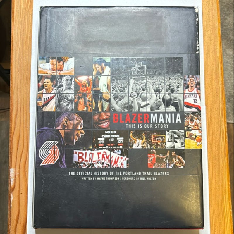 Blazermania signed by Bill Schonely