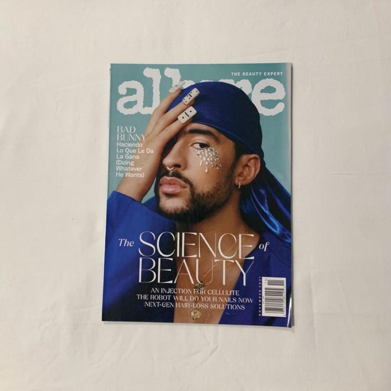 allure Bad Bunny “Doing Whatever He Wants” Issue November 2021 Magazine