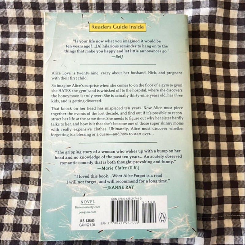 What Alice Forgot