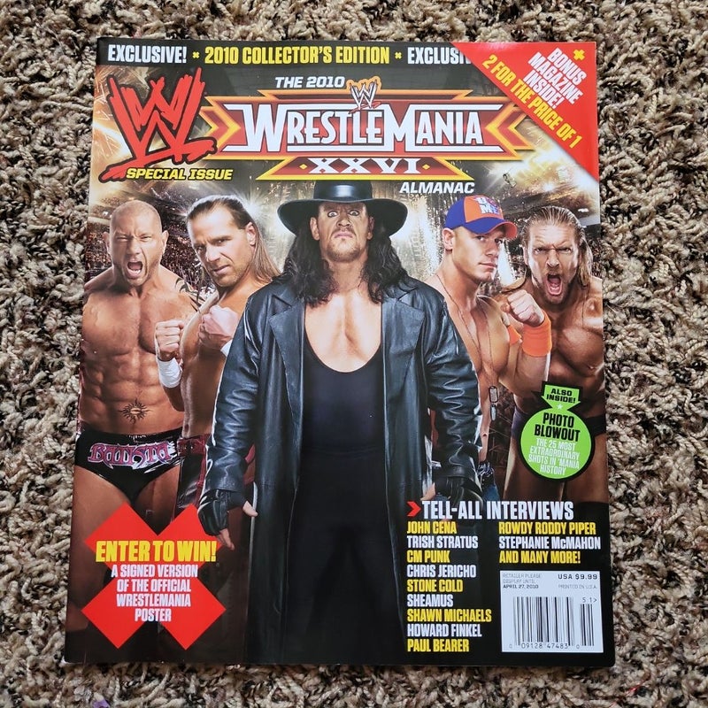 WWE magazines 