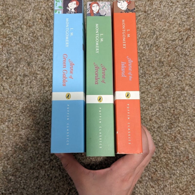 Anne of Green Gables Trilogy Puffin Classics