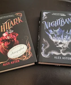 Lightlark and Nightbane signed copies