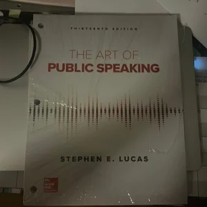 Loose Leaf for the Art of Public Speaking