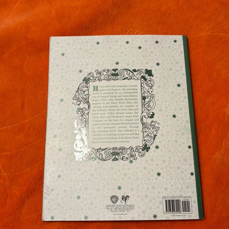 Harry Potter - Magical Creatures Coloring Book by Scholastic, Inc ...