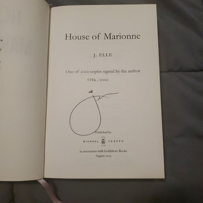 House of Marionne SIGNED