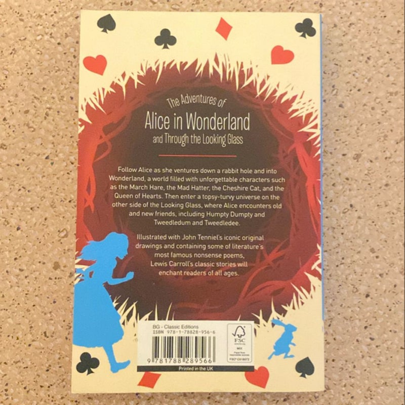 Alice's Adventures in Wonderland, and Through the Looking Glass