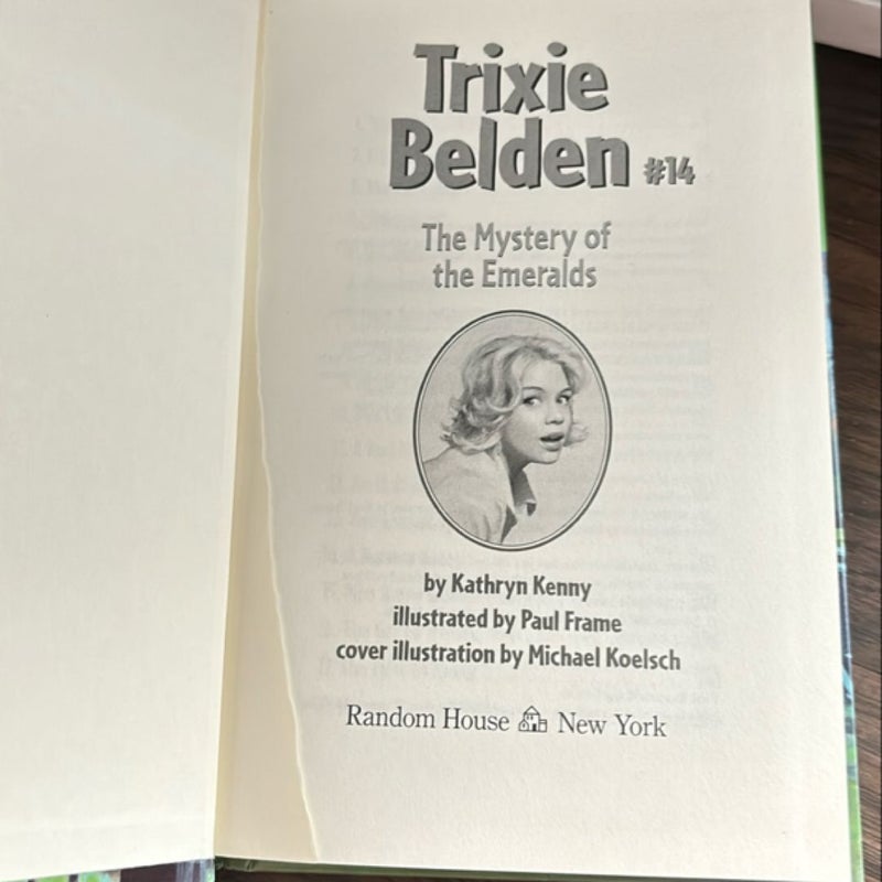 Trixie Belden #14 The Mystery Of The Emeralds