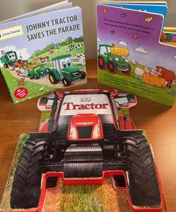 Johnny Tractor Saves the Parade, Little Tractor, and Tractor