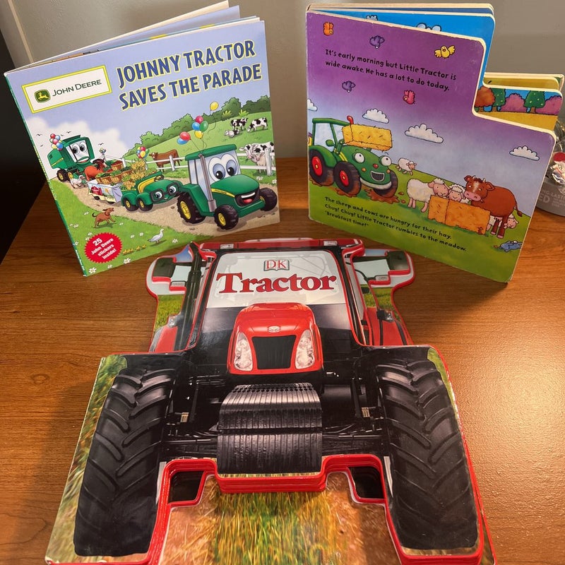 Johnny Tractor Saves the Parade, Little Tractor, and Tractor