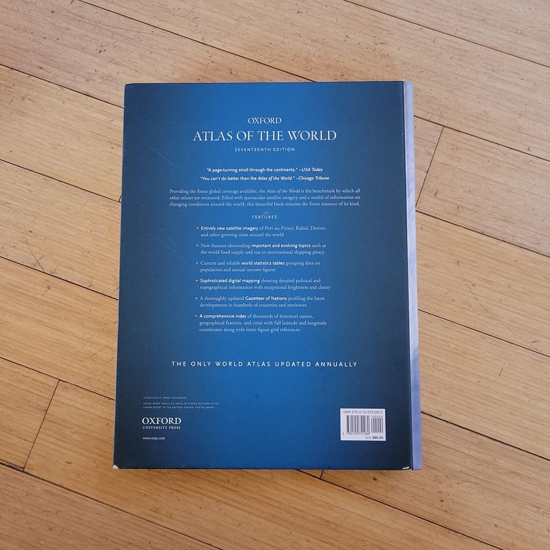 Atlas of the World: Seventeenth Edition
