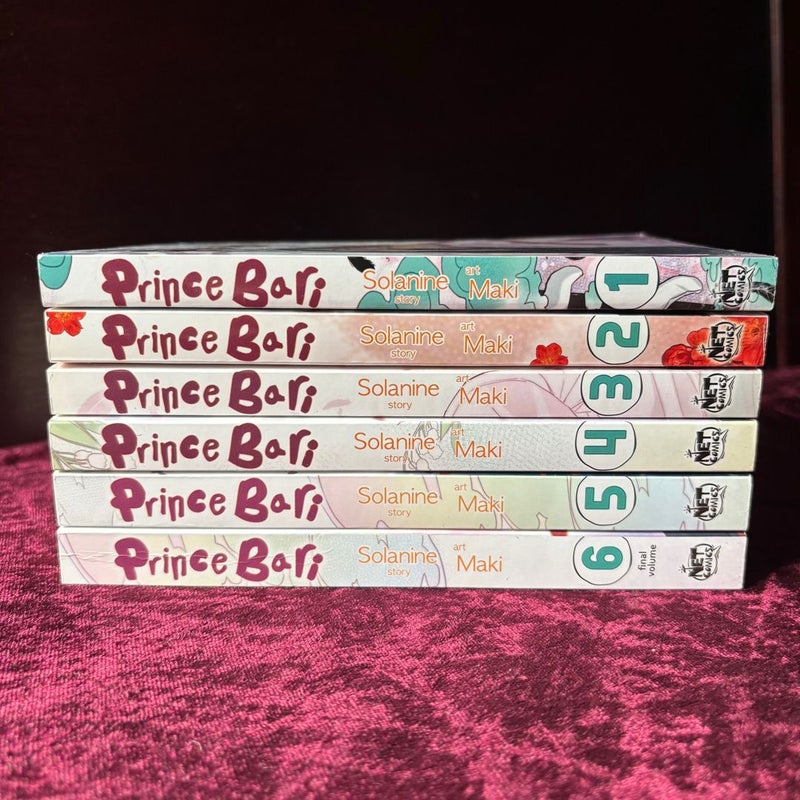 Prince Bari Volume 1-6 Complete series