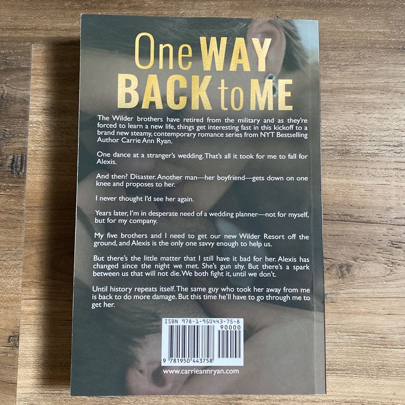 One Way Back to Me**Signed**