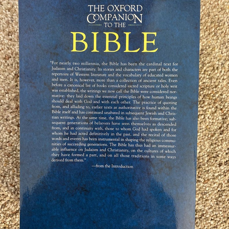 The Oxford Companion to the Bible