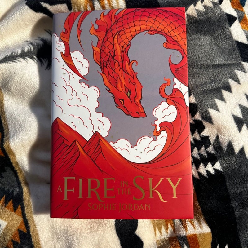 A Fire in the Sky- Fairyloot Edition 