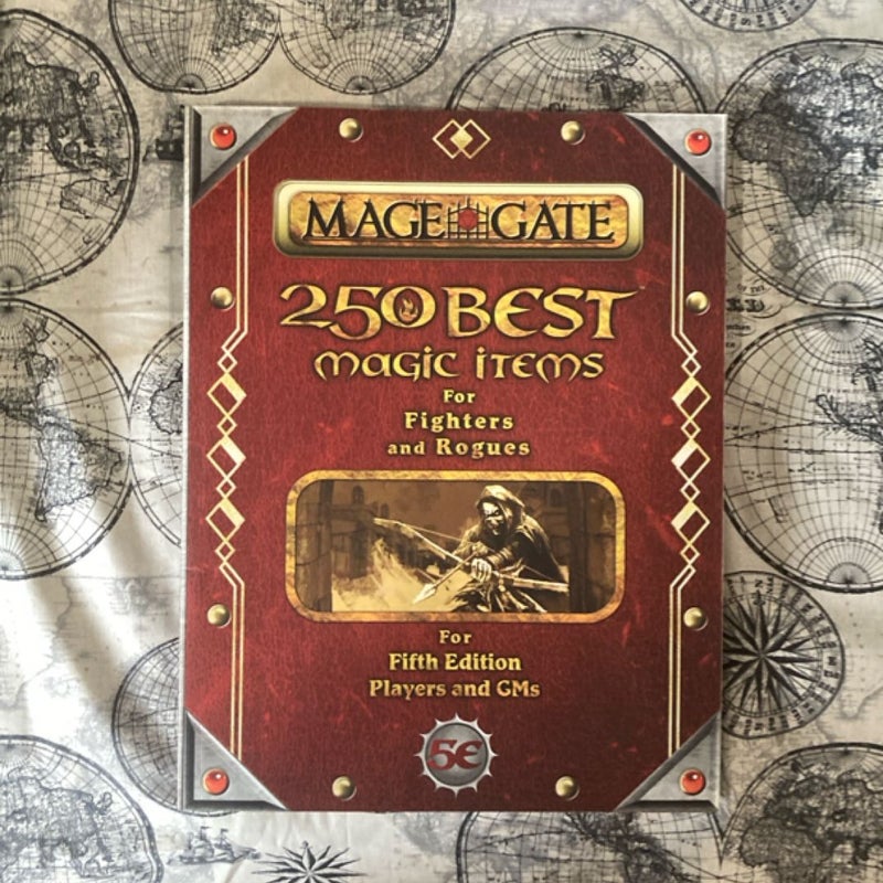 Mage Gate, 250 Best Magic Items for Set