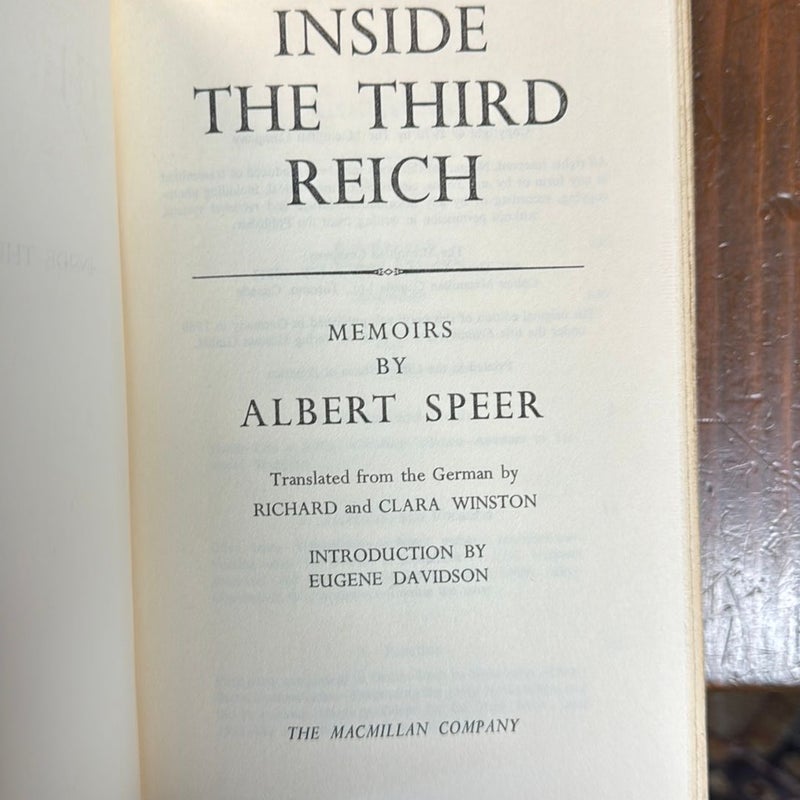 Inside the Third Reich