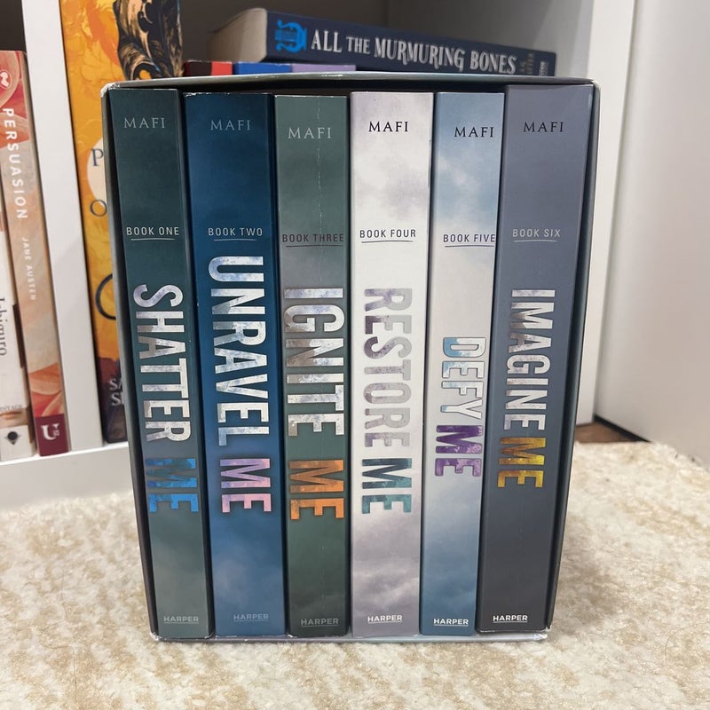 Shatter Me Series 6-Book Box Set by Tahereh Mafi, Paperback