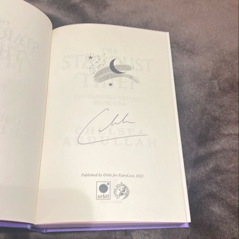 Fairyloot “The Stardust Thief” - signed exclusive edition