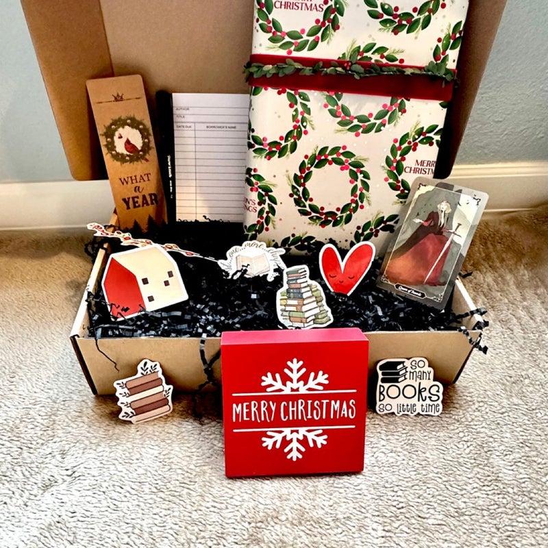 Christmas *themed* Blind Date with a Book Box