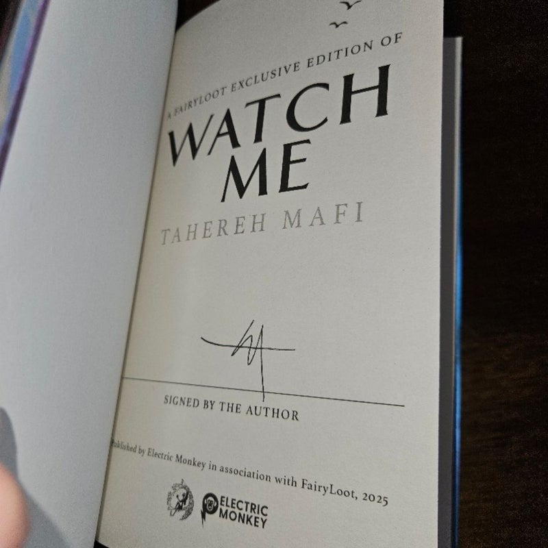 Fairyloot *SIGNED* Watch Me l