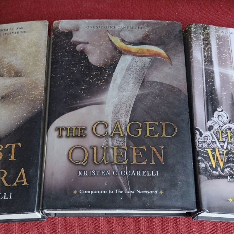 The Last Namsara- all three books in series